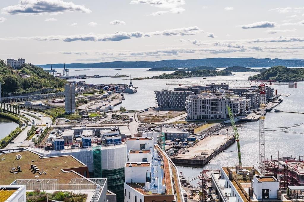 Spacious Modern 2Br Apartment At Central Oslo Barcode Bagian luar foto