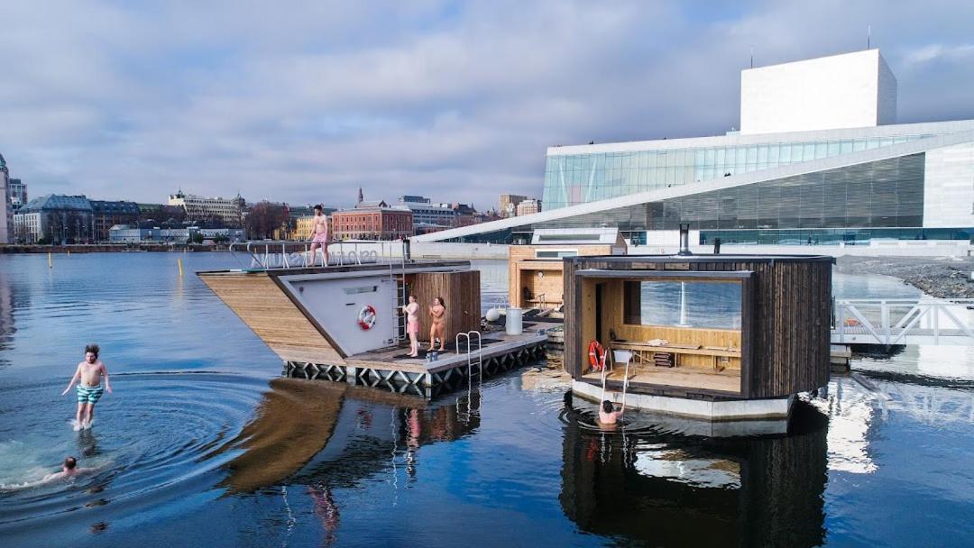 Spacious Modern 2Br Apartment At Central Oslo Barcode Bagian luar foto