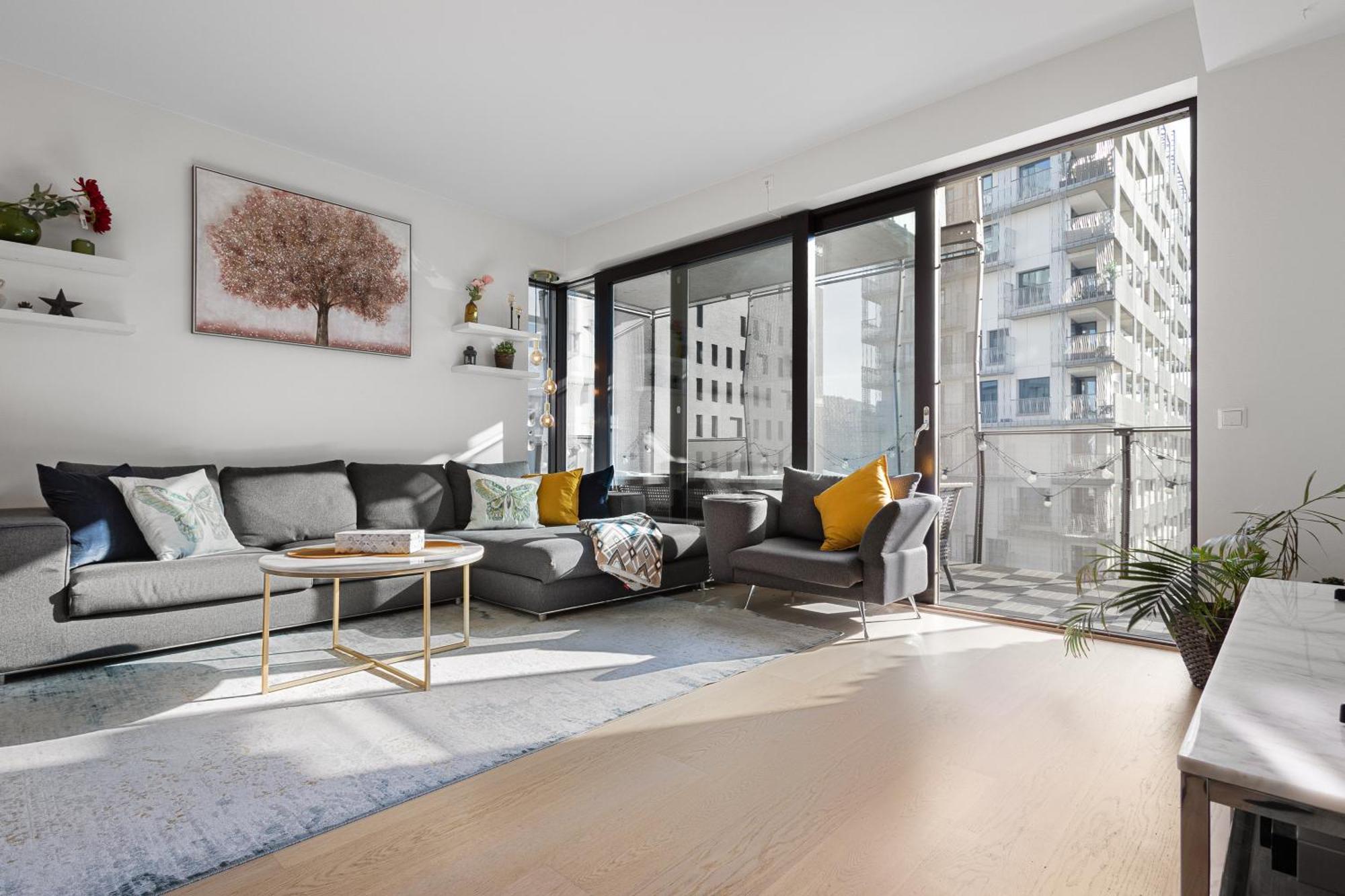 Spacious Modern 2Br Apartment At Central Oslo Barcode Bagian luar foto