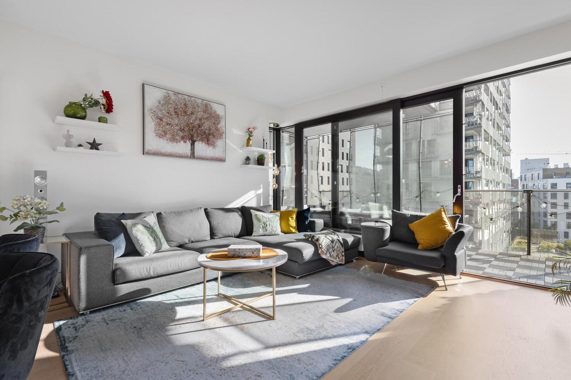 Spacious Modern 2Br Apartment At Central Oslo Barcode Bagian luar foto