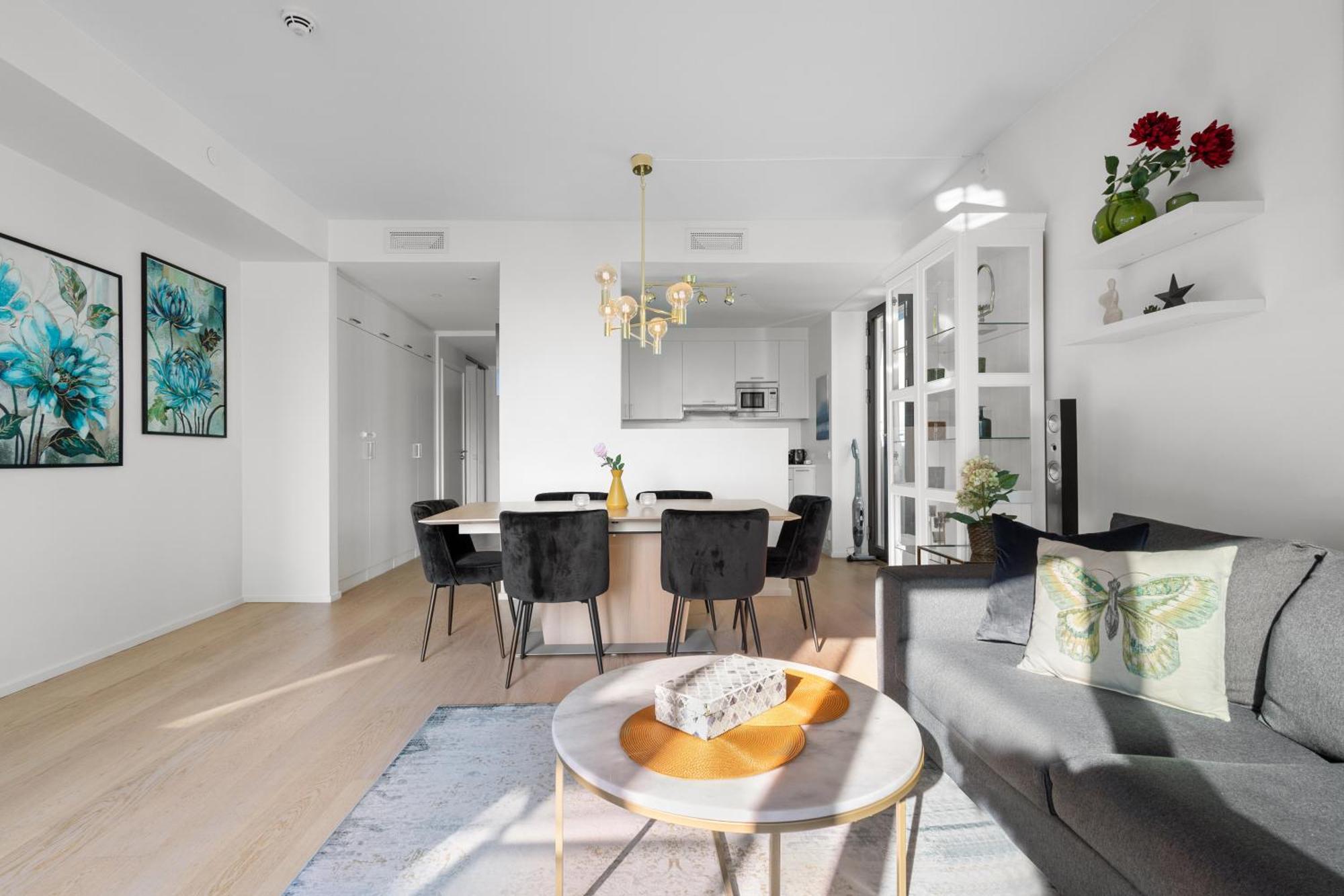 Spacious Modern 2Br Apartment At Central Oslo Barcode Bagian luar foto