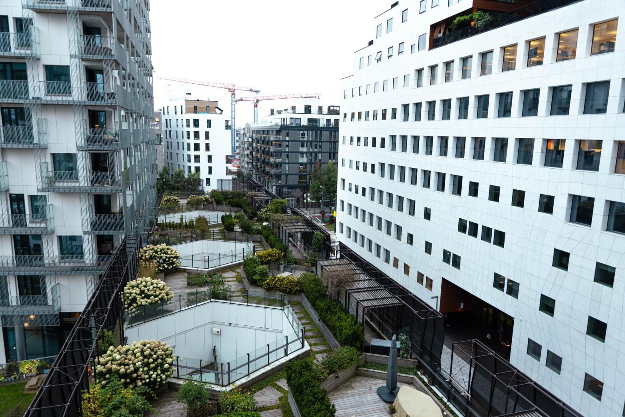 Spacious Modern 2Br Apartment At Central Oslo Barcode Bagian luar foto